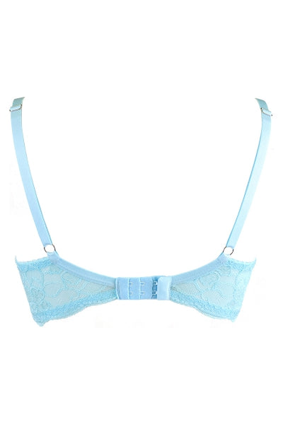 Sujetador de encaje azul V-10131 - Axami
