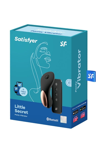 Stimulateur Little Secret noir - Satisfyer - Eveil Secret