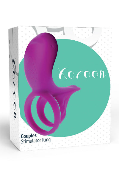 Anneau stimulateur vibrant pour couple - Xocoon - Eveil Secret