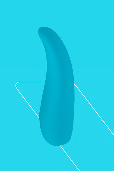 Mini vibro rechargeable ThrillLeaf bleu - FairyGasm