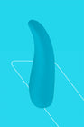 Mini vibro rechargeable ThrillLeaf bleu - FairyGasm