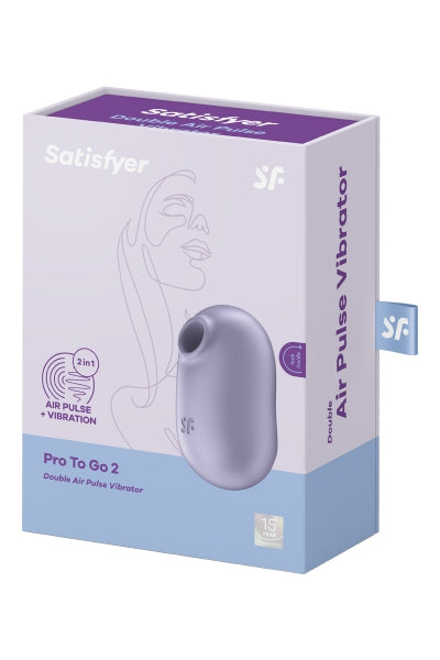 Estimulador Satisfyer Pro To Go 2 lavanda