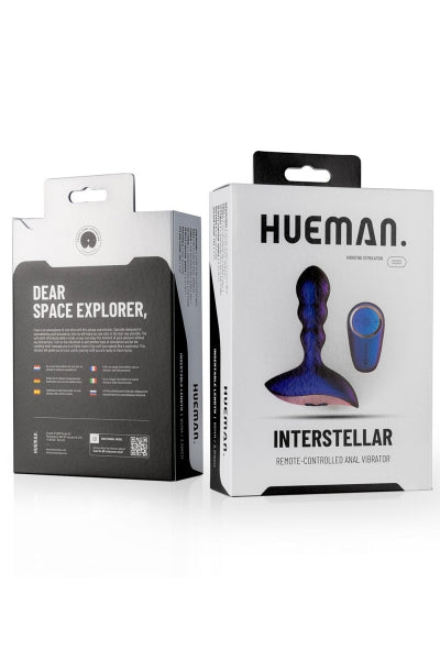 Vibrador enchufable a control remoto Interstellar - Hueman