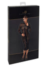 Robe fourreau Noirelle F376 - Noir Handmade