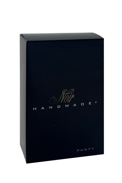Tanga de vinilo Dominae P014 - Noir Handmade