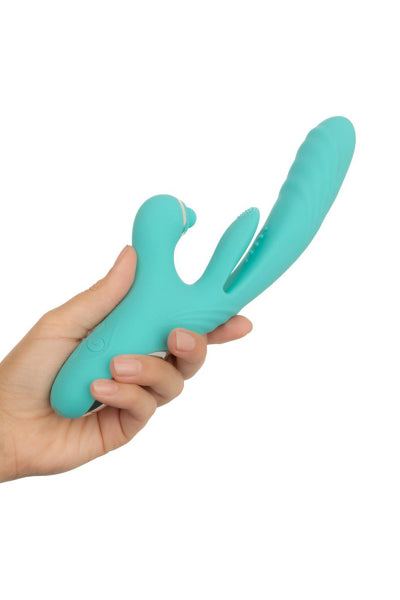 Vibrador de conejo vaivén + golpeteo Punto G Lisa - Good Vibes Only