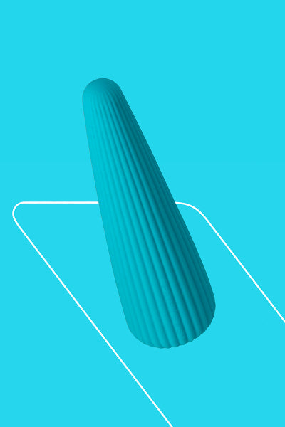 Vibrador recargable IcyCone azul - FairyGasm