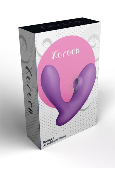 Stimulateur DuoVibe I Air et  Point G - Xocoon - Eveil Secret