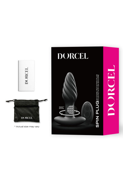 Plug anal giratorio Spin Plug - Dorcel