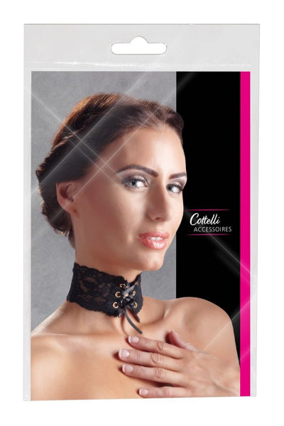 Collier en dentelle - Cotelli Accessoires - Eveil Secret