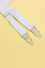 Porte-jarretelles et string Blanc - Litolu Lingerie - Eveil Secret