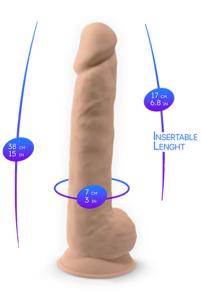 Gode The Original Model 1 flesh 38 cm - SilexD