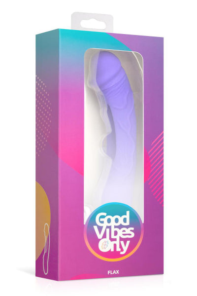 Vibrador con estimulador del punto G Flax - Good Vibes Only