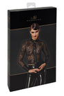Chemise dentelle Noirelle F377 - Noir Handmade